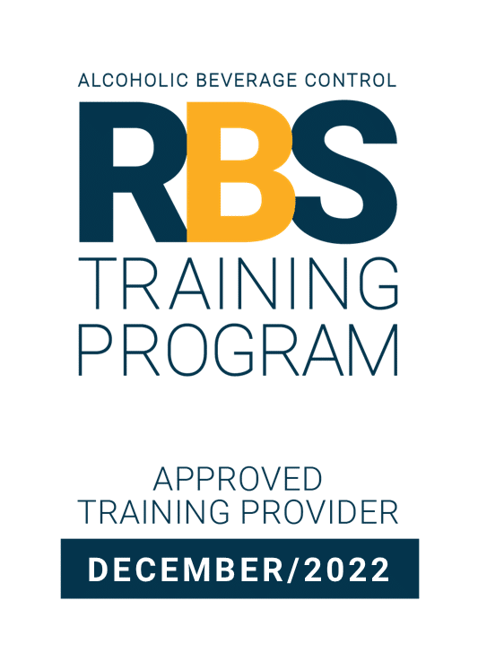 Insignia del programa de formación RBS para inglés.