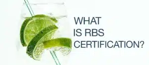 Bartender taking the online RBS Certification course in California to meet Responsible Beverage Service requirements.