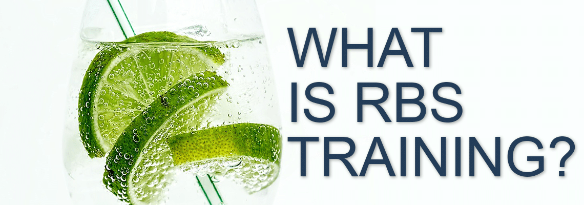 What is RBS Training? Two limes in a glass with a straw.